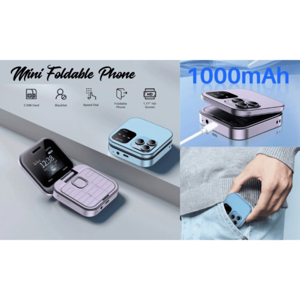 Mini Foldable Phone - Image 4