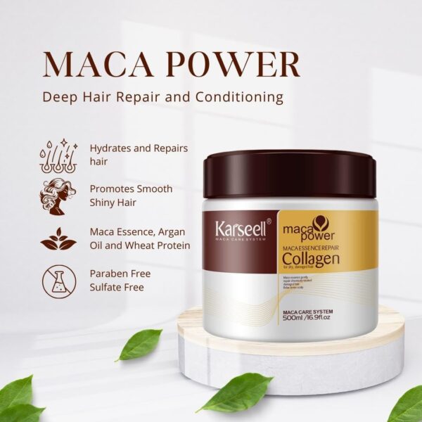 Karseell Collagen Deep Repair Conditioning Hair Mask - Image 2