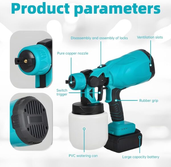 Battery Powered Paint Sprayer System - Image 2